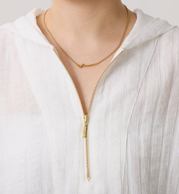  「【ロングシーズン活躍◎】シアークレープパーカー」|シャツ・ブラウス|