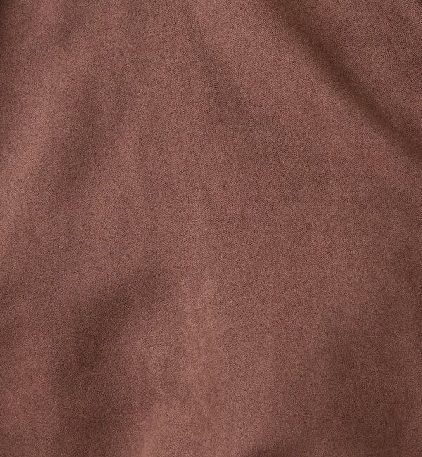  「スエードタッチバックロングシャツ」|シャツ・ブラウス|