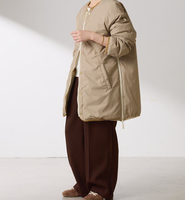  「ベロアパイピングリバーシブルコート」|その他|