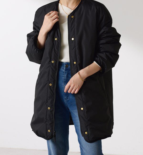  「ベロアパイピングリバーシブルコート」|その他|