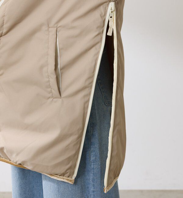  「ベロアパイピングリバーシブルコート」|その他|