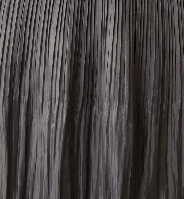  「フィラメントサテンプリーツスカート」|スカート|