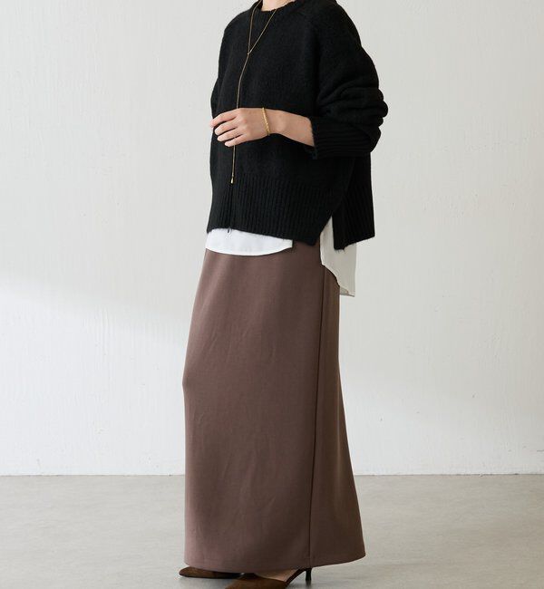  「ヤクライクショートニット」|ニット・セーター|