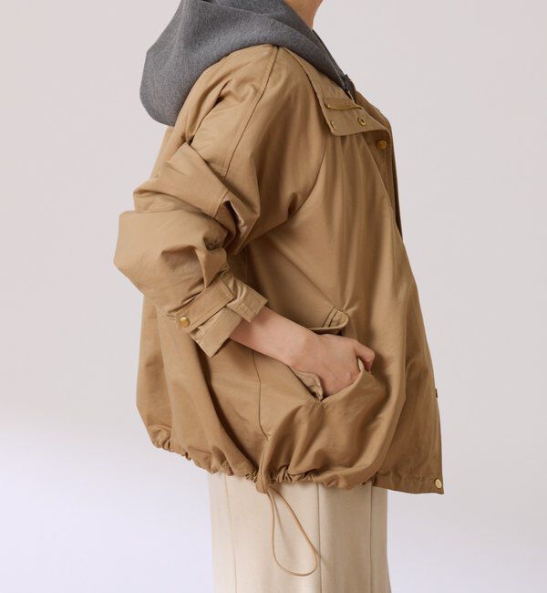  「ライナー付きスタンドネックブルゾン」|キュロット|