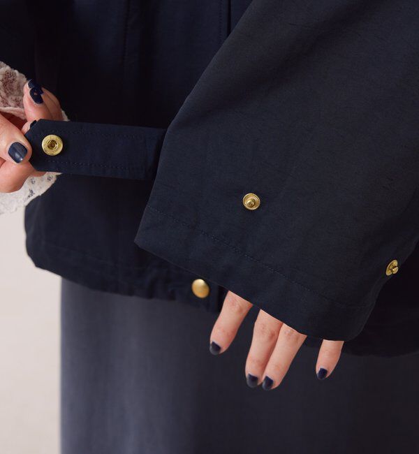  「ライナー付きスタンドネックブルゾン」|キュロット|