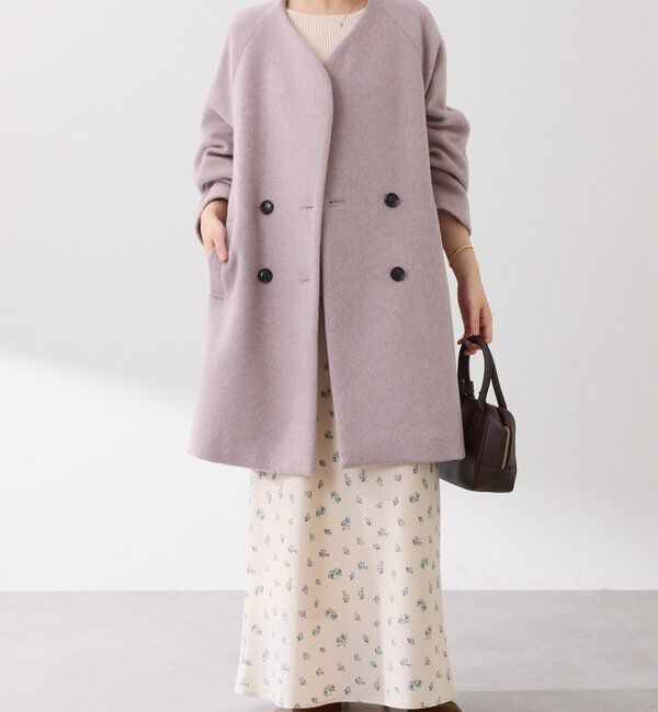  「ノーカラーダブルコート」|その他|