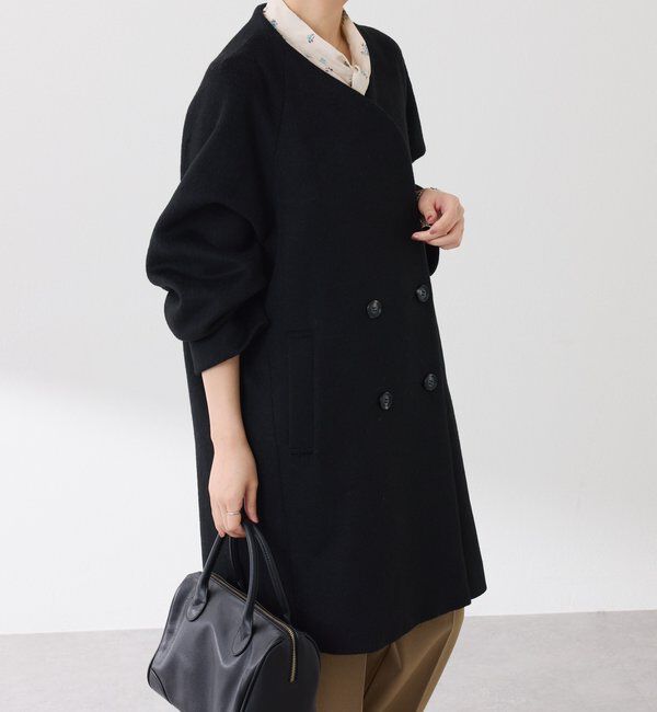  「ノーカラーダブルコート」|その他|