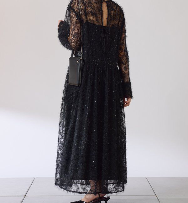  「シアーギャザーワンピース」|ワンピース|