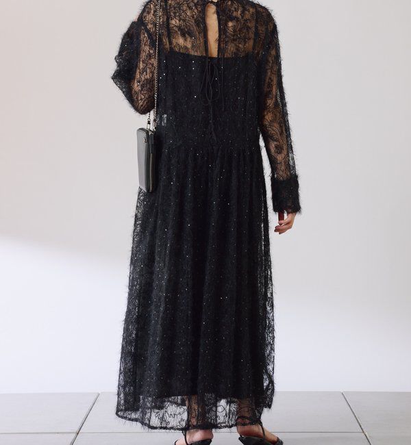  「シアーギャザーワンピース」|ワンピース|