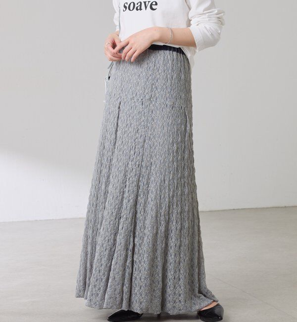  「レースバルーンスカート」|スカート|グレー