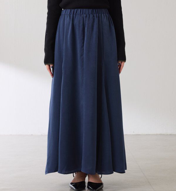  「アンチスタティックフレアスカート」|スカート|