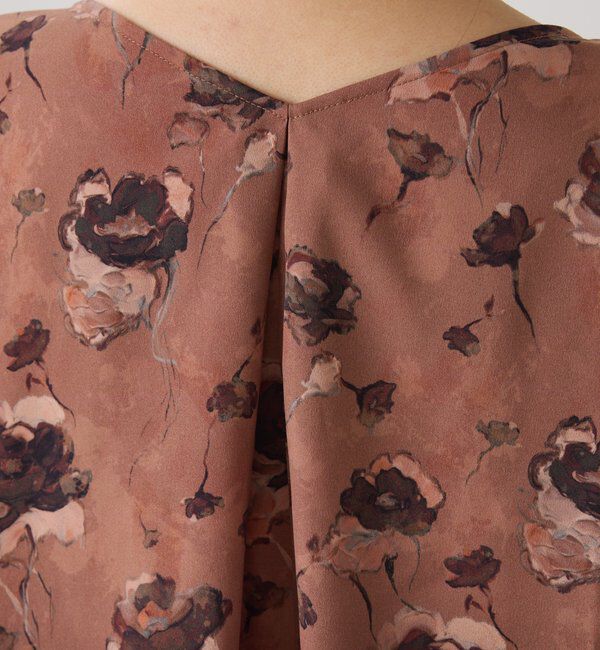  「ヴィンテージフラワー柄ブラウス」|シャツ・ブラウス|