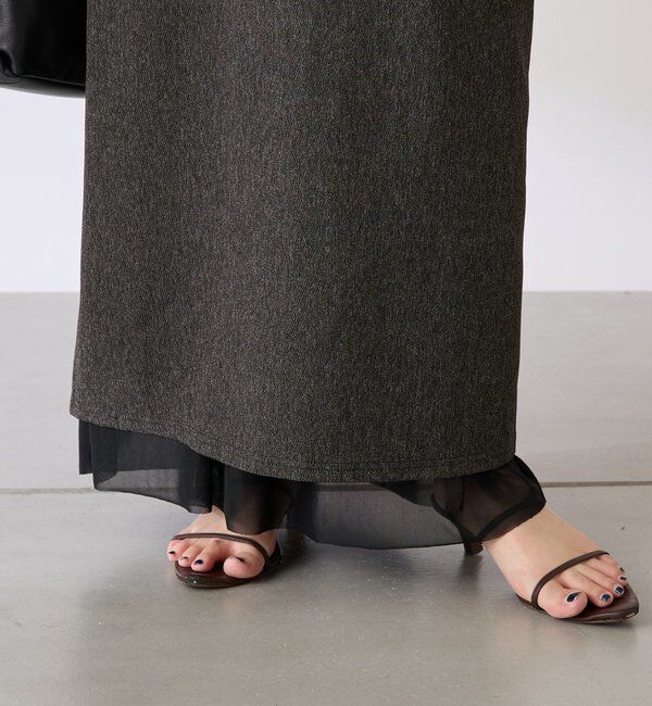  「チュールレイヤードワンピース」|ワンピース|