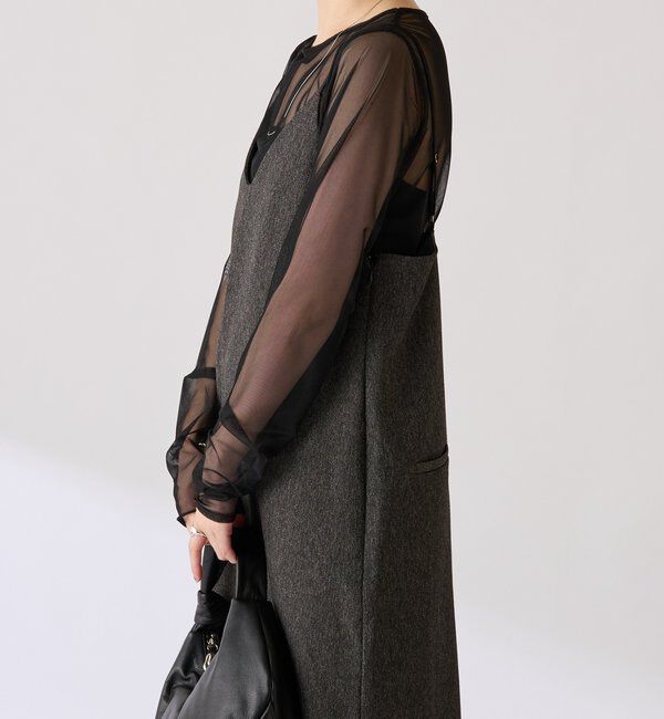  「チュールレイヤードワンピース」|ワンピース|