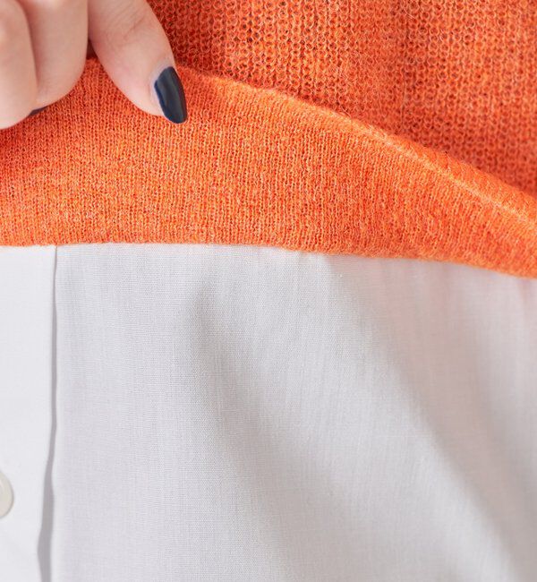  「エアリードッキングボーダーニット」|ニット・セーター|