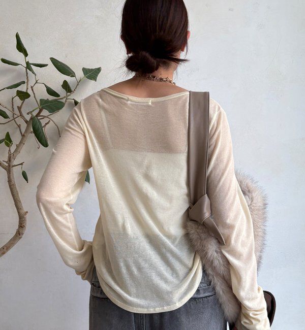  「【新色追加】コットンシアーTEE」|Tシャツ・カットソー|