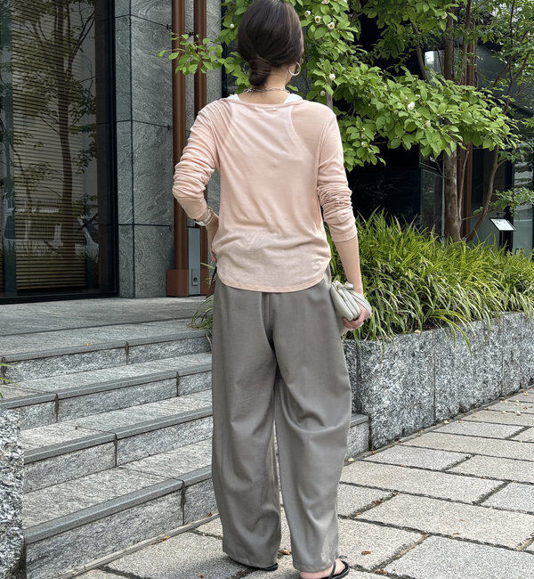  「【新色追加】コットンシアーTEE」|Tシャツ・カットソー|