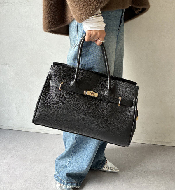  「【新色追加】レザートートバッグ」|トートバッグ|