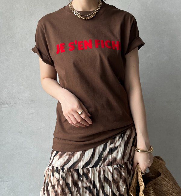  「【新色追加】JES'EN FICHEフロッキーロゴTEE」|Tシャツ・カットソー|