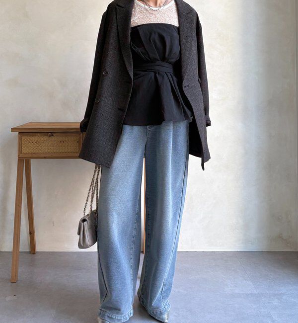  「アシメタックビスチェ」|シャツ・ブラウス|