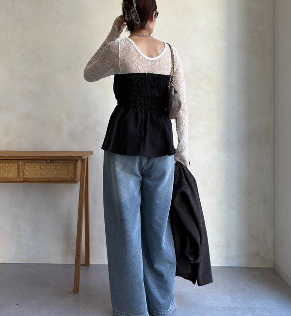  「アシメタックビスチェ」|シャツ・ブラウス|