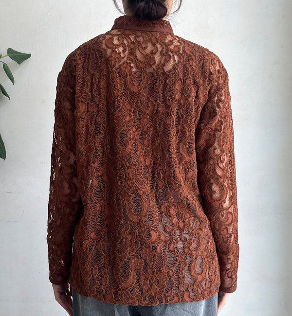  「フロッキーレースシャツ」|シャツ・ブラウス|