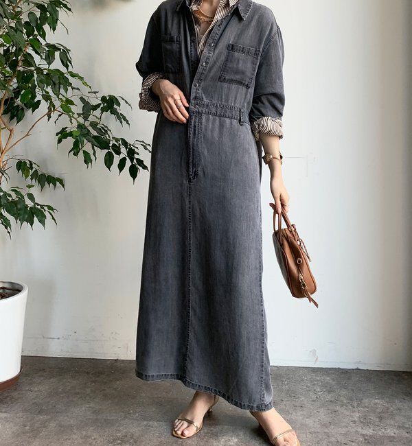  「リヨセルデニムワンピース」|ワンピース|