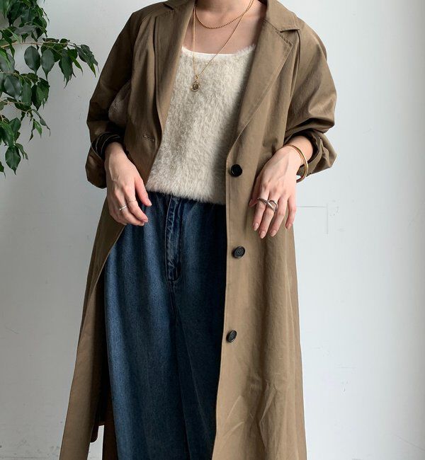  「ライナー付ロングトレンチコート」|その他|