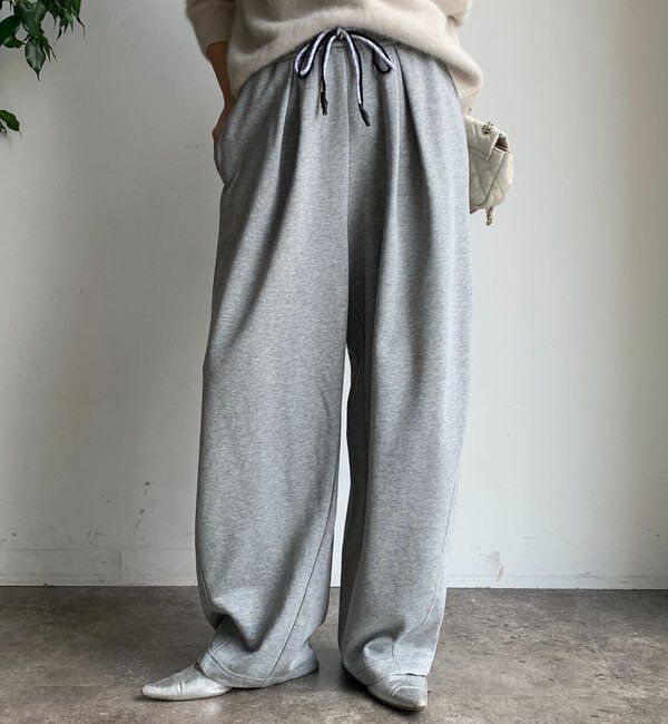  「カーブスウエットパンツ」|チノ|