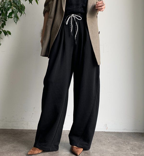  「カーブスウエットパンツ」|チノ|