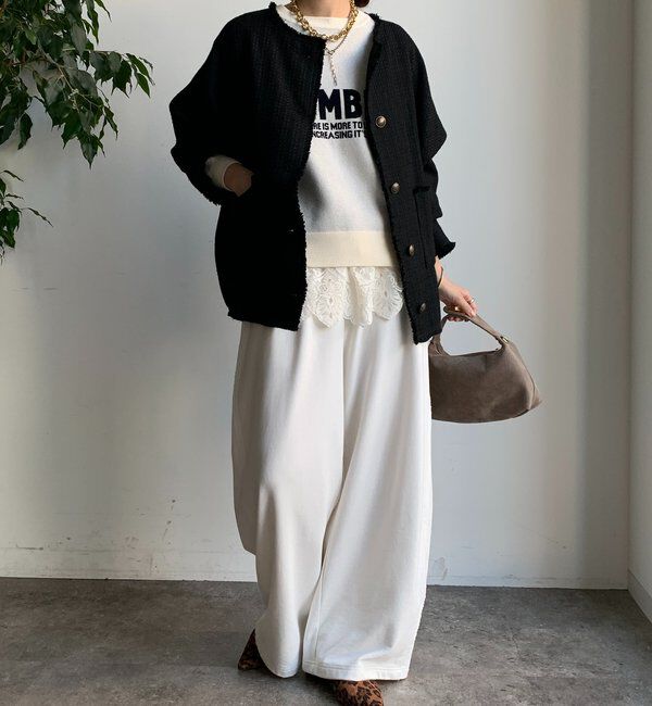  「ツイードジャケット」|ブルゾン・スタジャン|