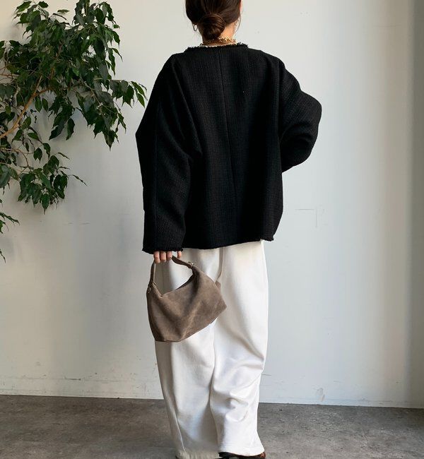  「ツイードジャケット」|ブルゾン・スタジャン|