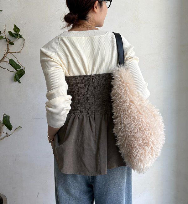  「ボートネックリブニット」|ニット・セーター|