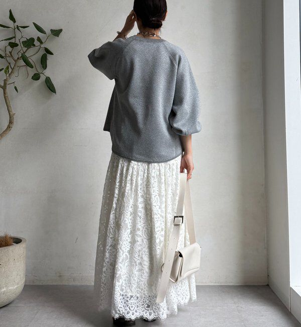  「ラメニットプルオーバー」|ニット・セーター|