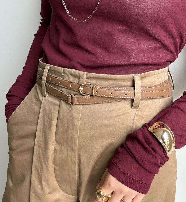  「2重ロングベルト」|ベルト|