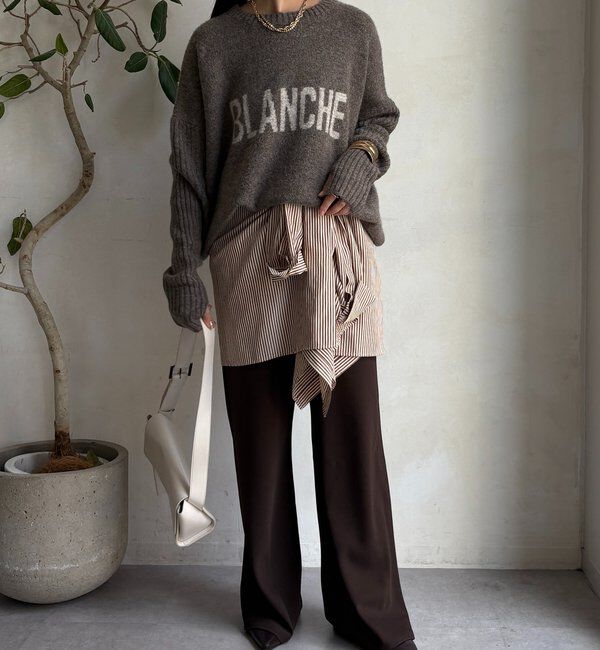  「BLANCHE プルオーバー」|ニット・セーター|