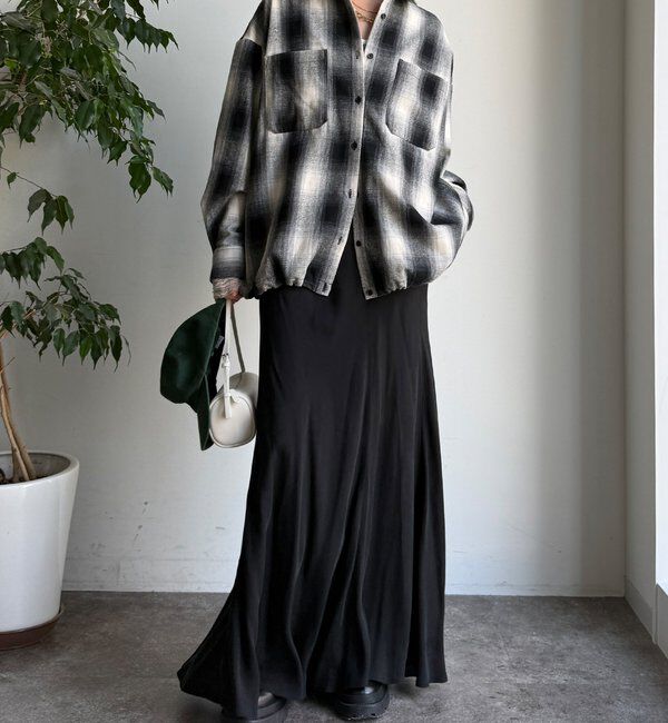  「起毛チェックドロストシャツ」|シャツ・ブラウス|