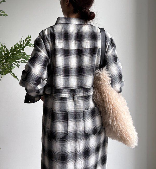  「オンブレチェックワンピース」|ワンピース|