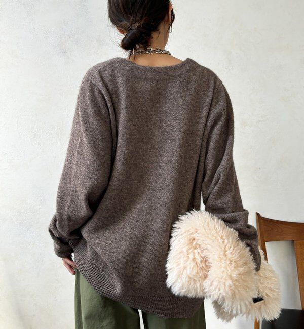  「ヤクウールニットジャケット」|テーラードジャケット|