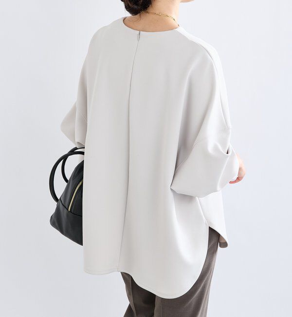  「【楽ちんキレイ】ダンボールポンチョプルオーバー」|Tシャツ・カットソー|