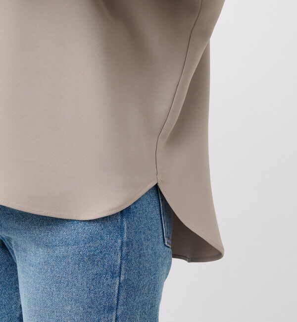  「ドルマンターンバックブラウス」|シャツ・ブラウス|