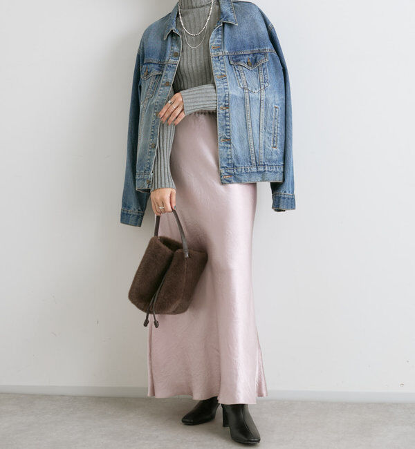  「【新色追加・リバイバル】シルクカシミヤリブニット」|ニット・セーター|