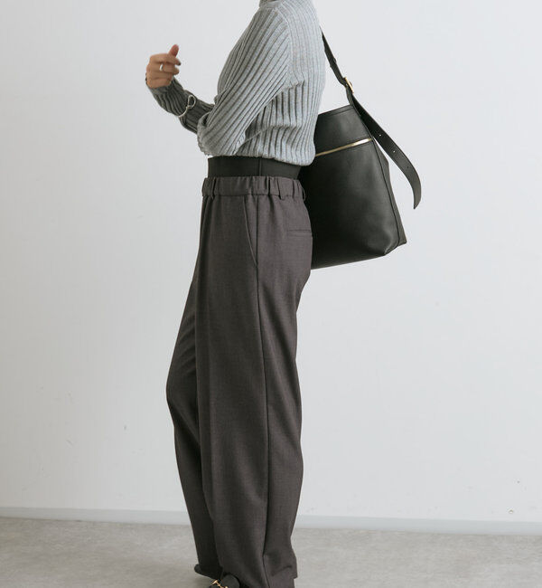  「【新色追加・リバイバル】シルクカシミヤリブニット」|ニット・セーター|