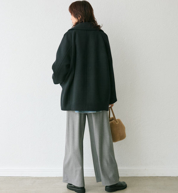  「【2サイズ展開】ラグランPコート」|その他|