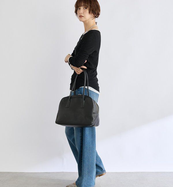  「【リバイバル/やわらかな肌触り】シルクカシミヤブレンドボートT」|Tシャツ・カットソー|