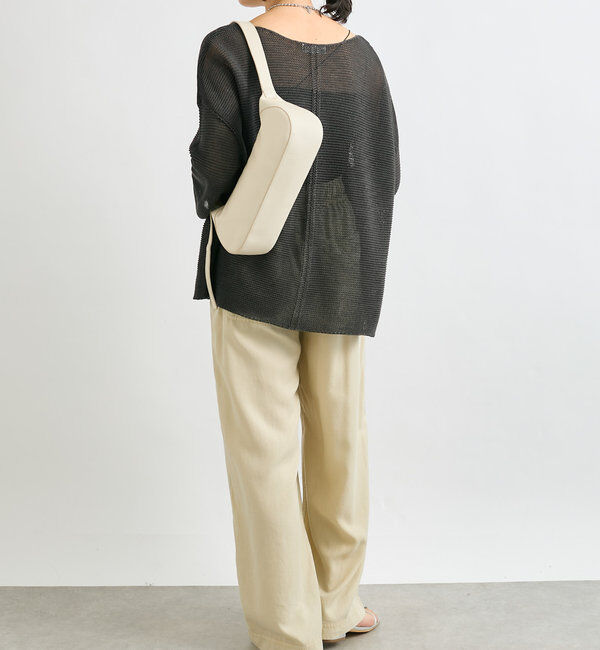  「【セットアップ可能】ガーメントダイワイドパンツ」|チノ|