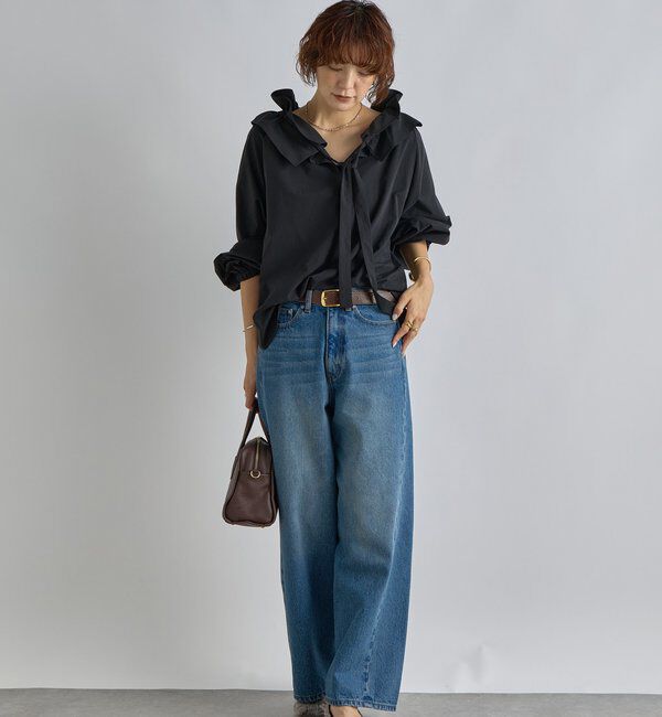  「【リバイバル】ドロストフリルカラーブラウス」|シャツ・ブラウス|