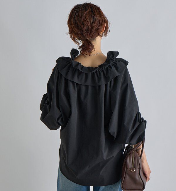  「【リバイバル】ドロストフリルカラーブラウス」|シャツ・ブラウス|