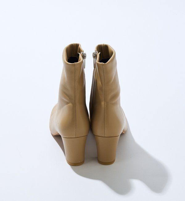  「【安定感◎】ラウンドトゥショートブーツ」|ショートブーツ|