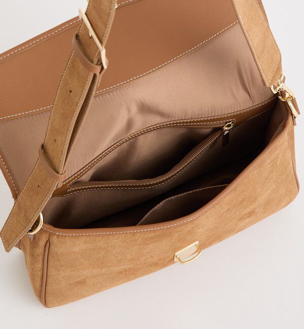  「【上品さを演出】フラップショルダーバッグ」|トートバッグ|